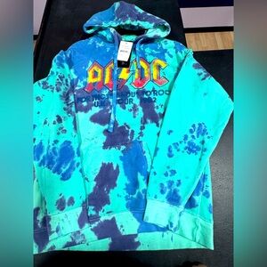 AC/DC Tie-Dye Hoodie